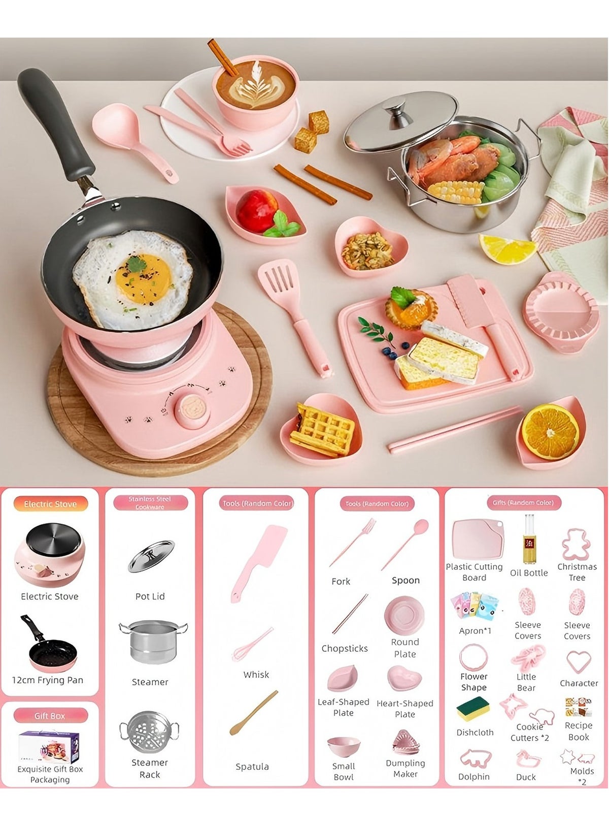 Mini Cooking Set for Kids β Safe Real Food Play
